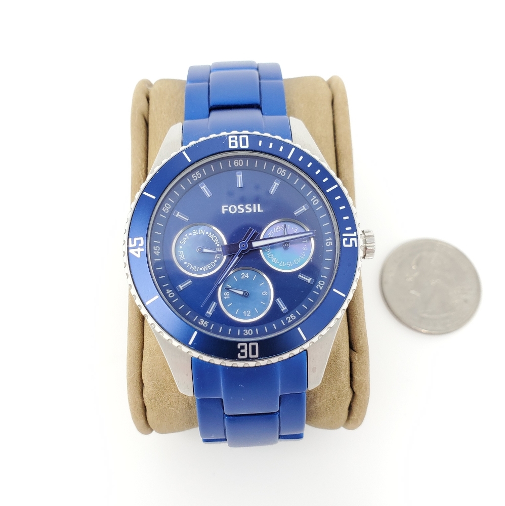 Beautiful Blue Fossil Boyfriend Watch